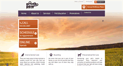 Desktop Screenshot of northpawanimalhospital.com